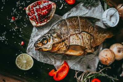 Лещ горячего копчения 