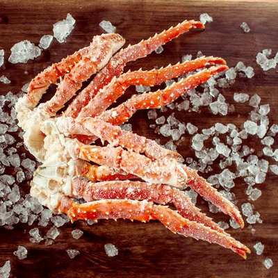 Клешня краба варено - мороженая